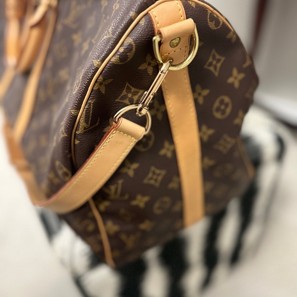 Louis Vuitton Brown Monogram Keepall 50 with strap Travel Bag - Picture 8 of 17